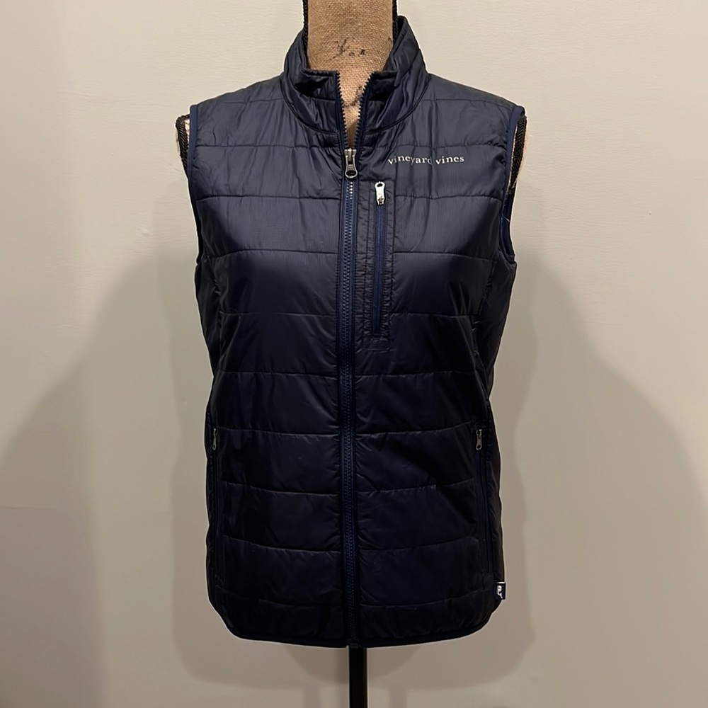 Kids Vineyard Vines lightweight quilted Vest - Large /Womens X-Small